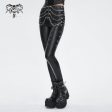 Broken Love PU Leather Pants by Devil Fashion Online Hot Sale