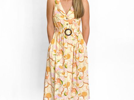 Citrus Cheers Dress Cheap