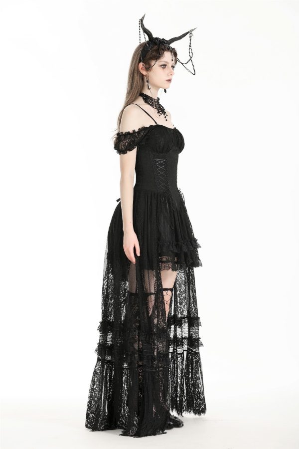 Treasures Obscured Gothic Lace Dress by Dark In Love For Discount