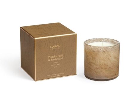 LAFCO Pumpkin Seed & Sandalwood Candle Classic (6.5oz) For Discount