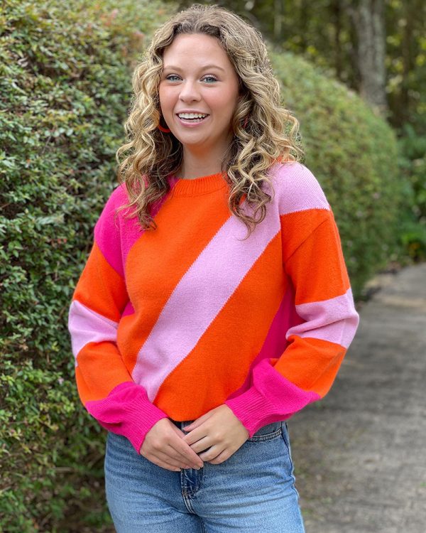 Campus Sunset Sweater Cheap