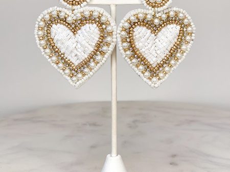 Sweetheart Beaded Earrings Online Hot Sale