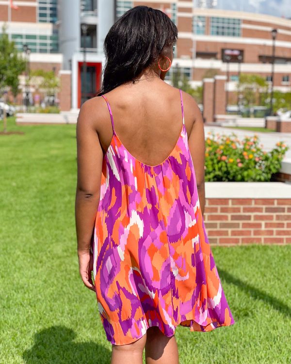 Clemson Spirit Tank Dress Cheap