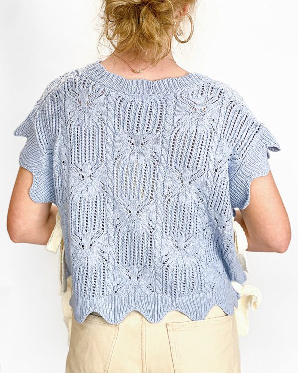 Veronica Sweater Top - Blue For Discount