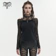 Trinity Mesh Sleeve Top by Devil Fashion Sale