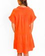 Tiered Dress - Tangerine Sale