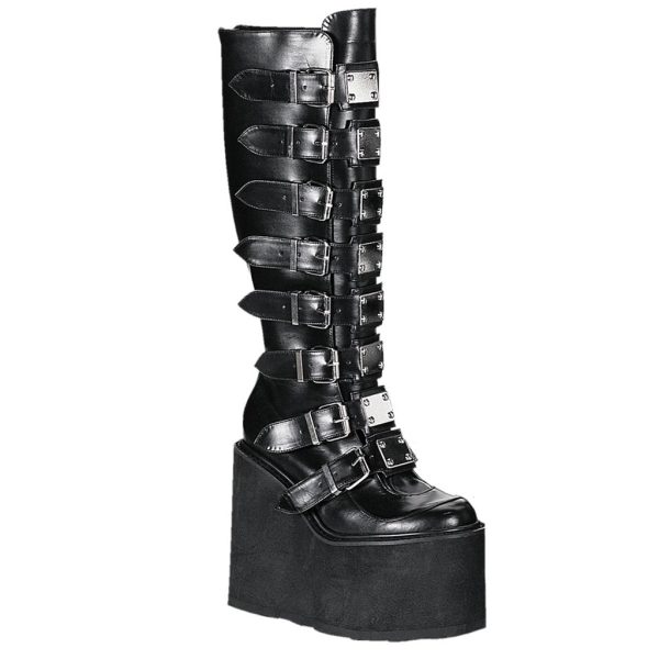 SWING-815 Platform Boots by Demonia For Discount