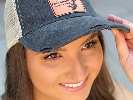 Leather Patch Hat - Keowee Online