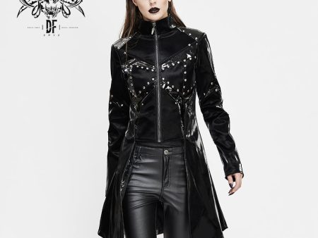 Chaos PU Leather Jacket by Devil Fashion Sale