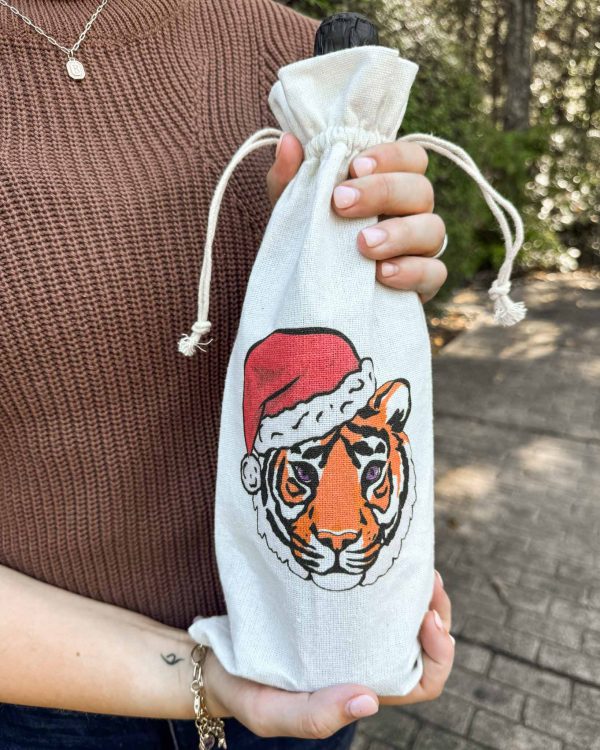 Santa Tiger Wine Bag Fashion