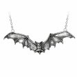 Gothic Bat Necklace by Alchemy Gothic Online Sale