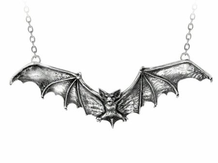 Gothic Bat Necklace by Alchemy Gothic Online Sale