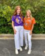 Tiger Love Graphic Tee - Purple Online