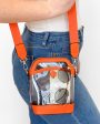 Celine Clear Stadium Bag - Orange Cheap