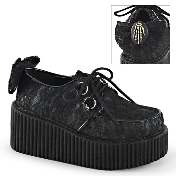 CREEPER-212 Lace Creeper Shoes by Demonia on Sale