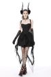 Dancing Sparrow Black Mesh Dress by Dark In Love Discount