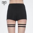 Brodie Gothic Shorts by Devil Fashion For Sale