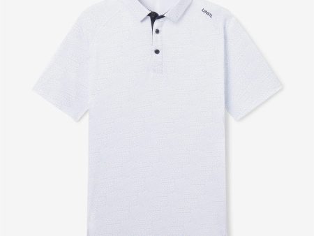 Men s UNRL Cayman Polo | White Navy Discount