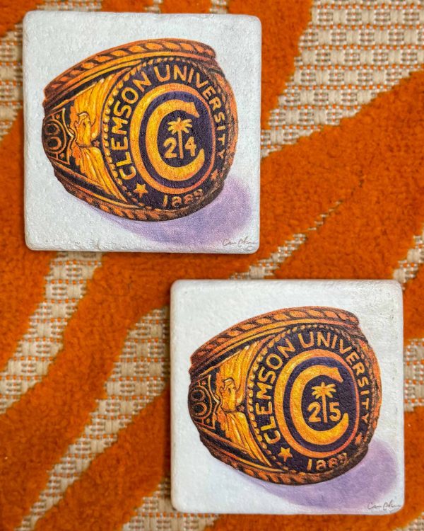 Clemson Men s Ring Coaster - 2025 Discount