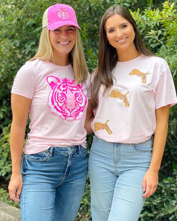 Pink Easy Tiger Tee Discount