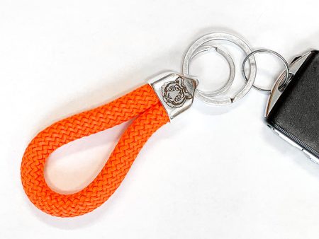 Tiger Rope Key Chain - Orange Online now