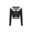 Dark Fantasy Crop Top by Dark In Love Fashion