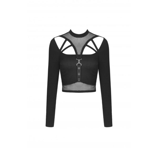 Dark Fantasy Crop Top by Dark In Love Fashion