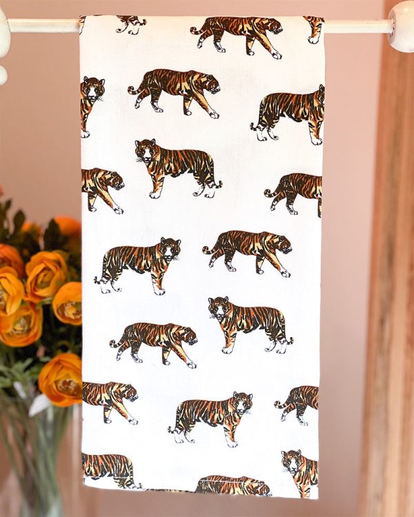 Tiger Country Hand Towel Set Online now