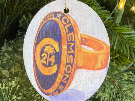 Class Ring Ornament - 2024 Sale