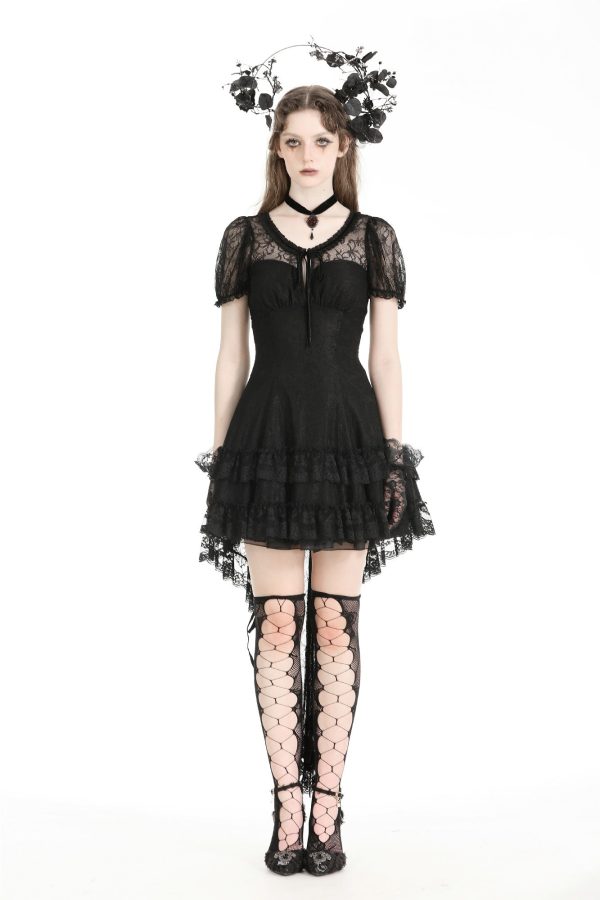 Angelique Gothic Lace Dress by Dark In Love Online Hot Sale