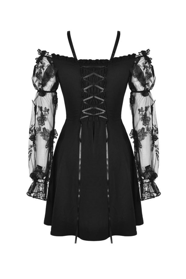 Dark Pixie Off-Shoulder Dress by Dark In Love Online now