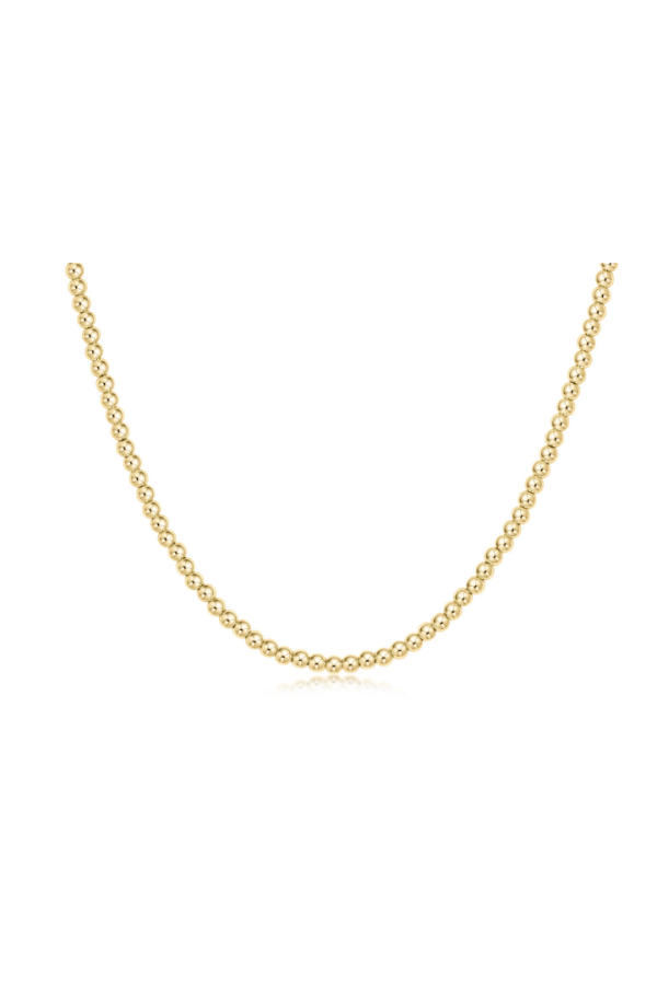 enewton: Classic Bead Choker-Gold Online now