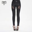 Anastasia Gothic Beaded Leggings by Devil Fashion on Sale