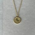 14k Horoscope Disc Necklace, CAPRICORN Hot on Sale