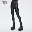 Broken Love PU Leather Pants by Devil Fashion Online Hot Sale