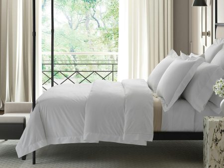 Gatsby Hemstitch Duvet Cover Hot on Sale