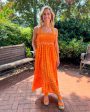 Tigertown Toile Michele Dress - Orange Sale