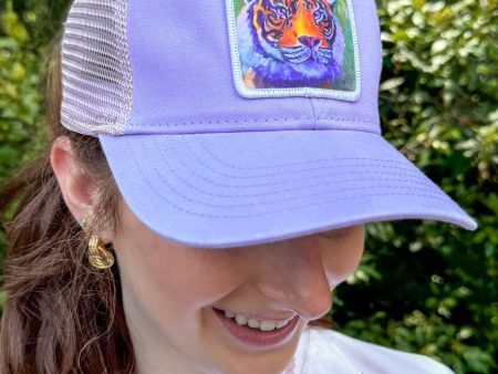 Bold Tiger - Lavender Hat Online now