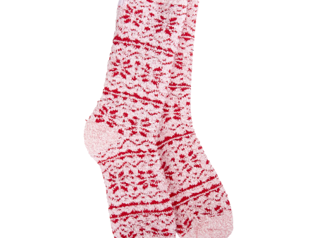 75081 Winter Crew Fair Isle Pink For Discount