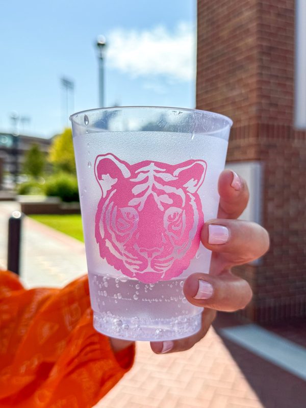 Tiger Party Cups - Pink Online Hot Sale