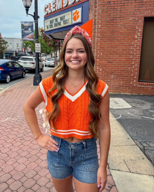 Brianna Cannon Clemson Headband - Orange Online now